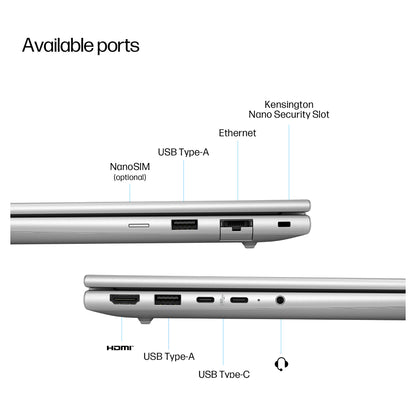HP EliteBook 6 G1a AMD Ryzen AI 5 340 35.56cm 14Zoll WUXGA 32GB 512GB/SSD W11P SmartBuy 1J Gar (DE)