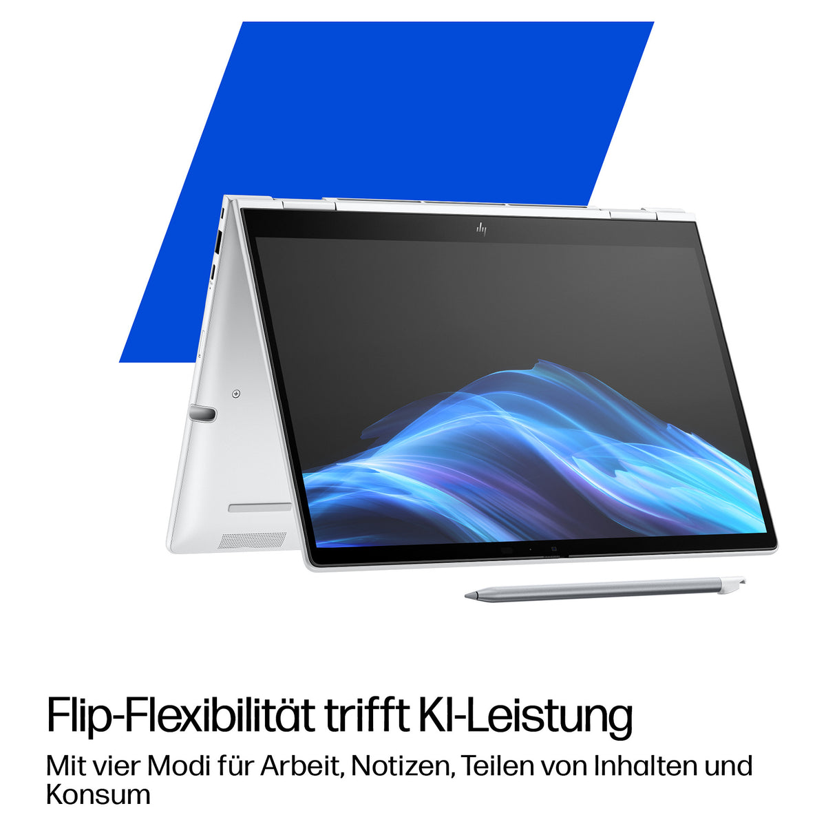 HP EliteBook 8 FLIP G1i Intel Core Ultra 5 225U 33.7cm 13.3Zoll WUXGA 16GB 512GB/SSD W11P SmartBuy 3J Gar (DE)