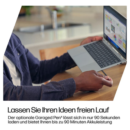 HP EliteBook 8 FLIP G1i Intel Core Ultra 5 225U 33.7cm 13.3Zoll WUXGA 16GB 512GB/SSD W11P SmartBuy 3J Gar (DE)
