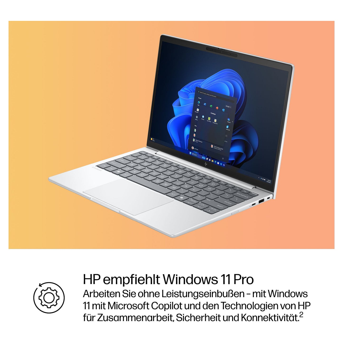 HP EliteBook 8 G1i Intel Core Ultra 5 225U 33.7cm 13.3Zoll WUXGA 16GB 512GB/SSD W11P SmartBuy 3J Gar (DE)