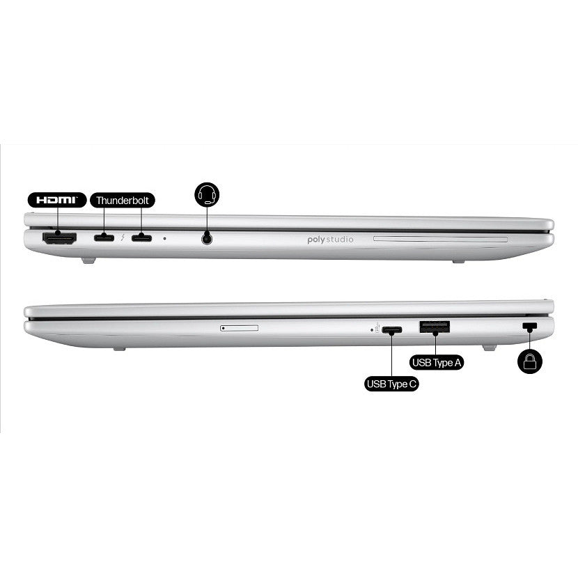 HP EliteBook 8 G1i Intel® Core™ Ultra 7 255U 35.56cm 14Zoll WUXGA 16GB 512GB/SSD W11P SmartBuy 3J Gar (DE)