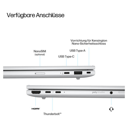 HP EliteBook 8 G1i Intel Core Ultra 5 225U 40.64cm 16Zoll WUXGA 16GB 512GB/SSD W11P SmartBuy 3J Gar (DE)