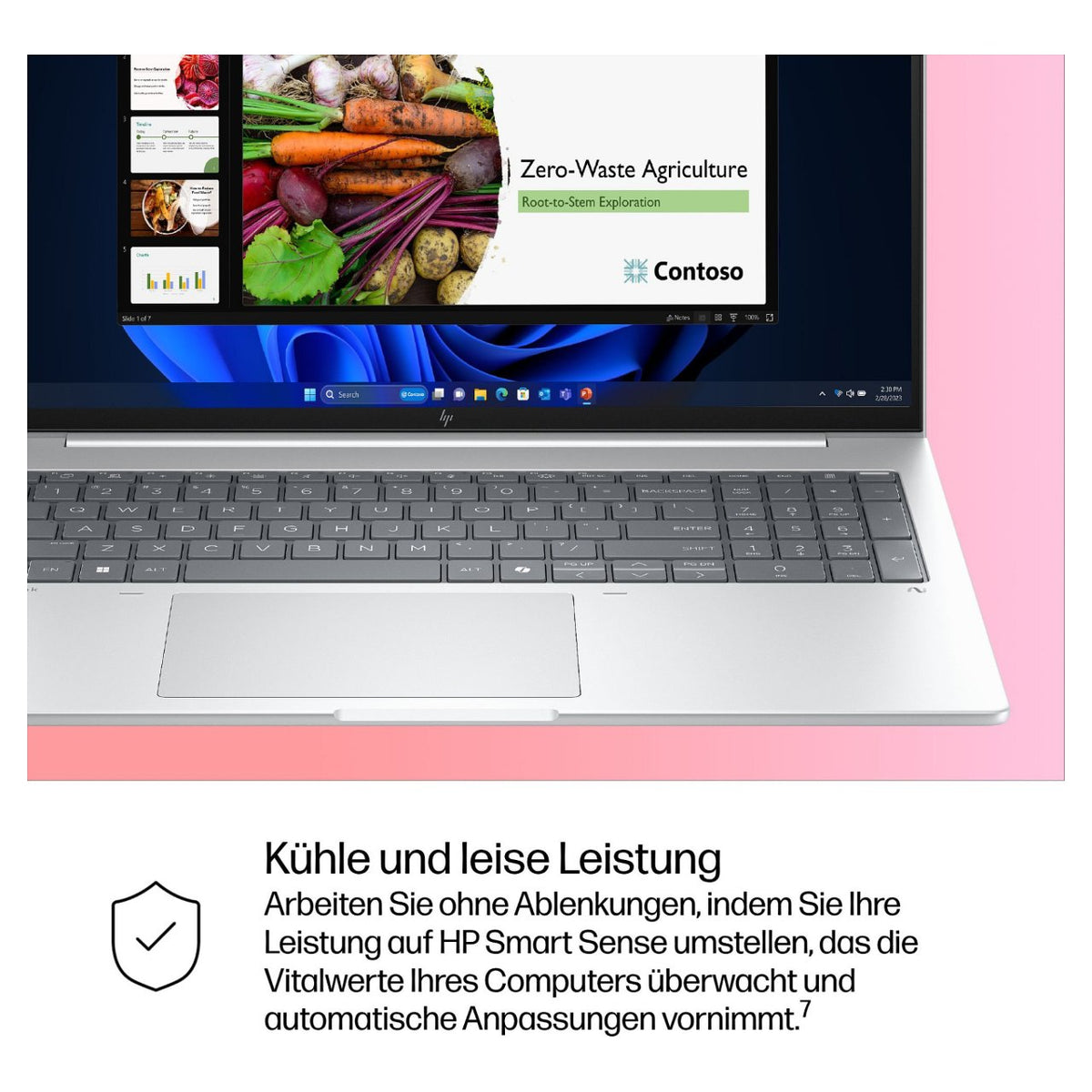 HP EliteBook 8 G1i Intel Core Ultra 7 255U 40.64cm 16Zoll WUXGA 16GB 512GB/SSD W11P SmartBuy 3J Gar (DE)