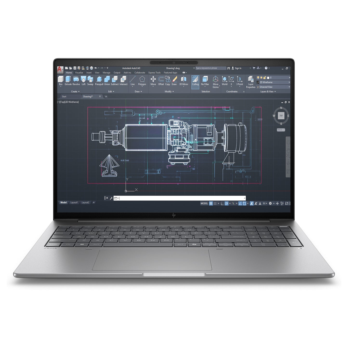 HP ZBook 8 G1i Intel Core Ultra 7 255H 40.64cm 16Zoll WUXGA 32GB 1TB/SSD W11P 3J Gar (DE)