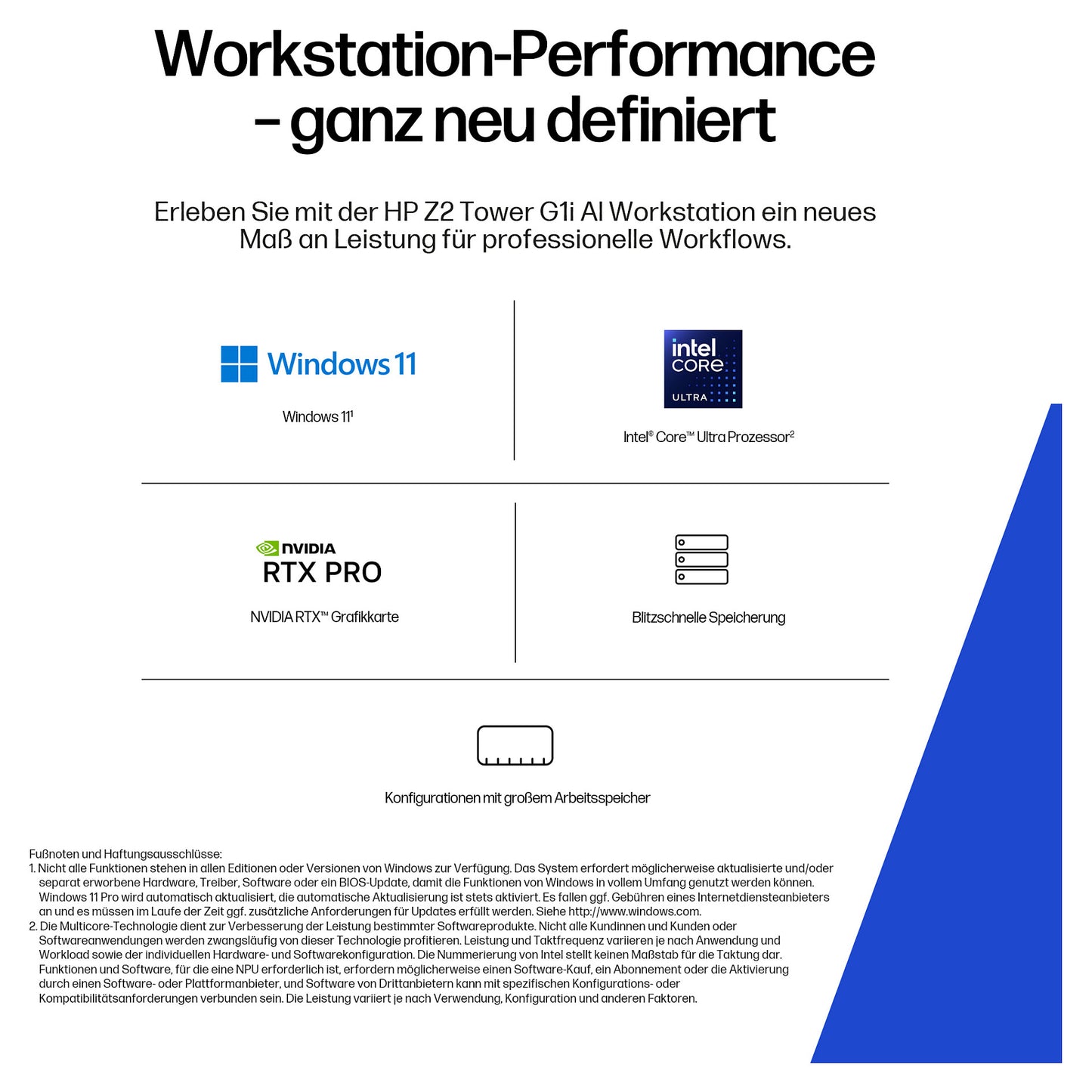 HP Z2 Tower G1I CU7 265K 32GB/1TB/RTX4000Ada/W11Pro