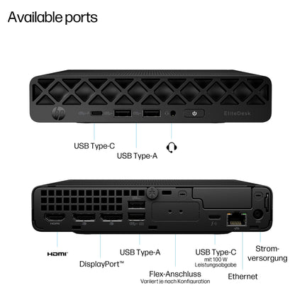 HP EliteDesk Mini 8 G1 CU5-235T/32GB/512GB/W11Pro WLAN