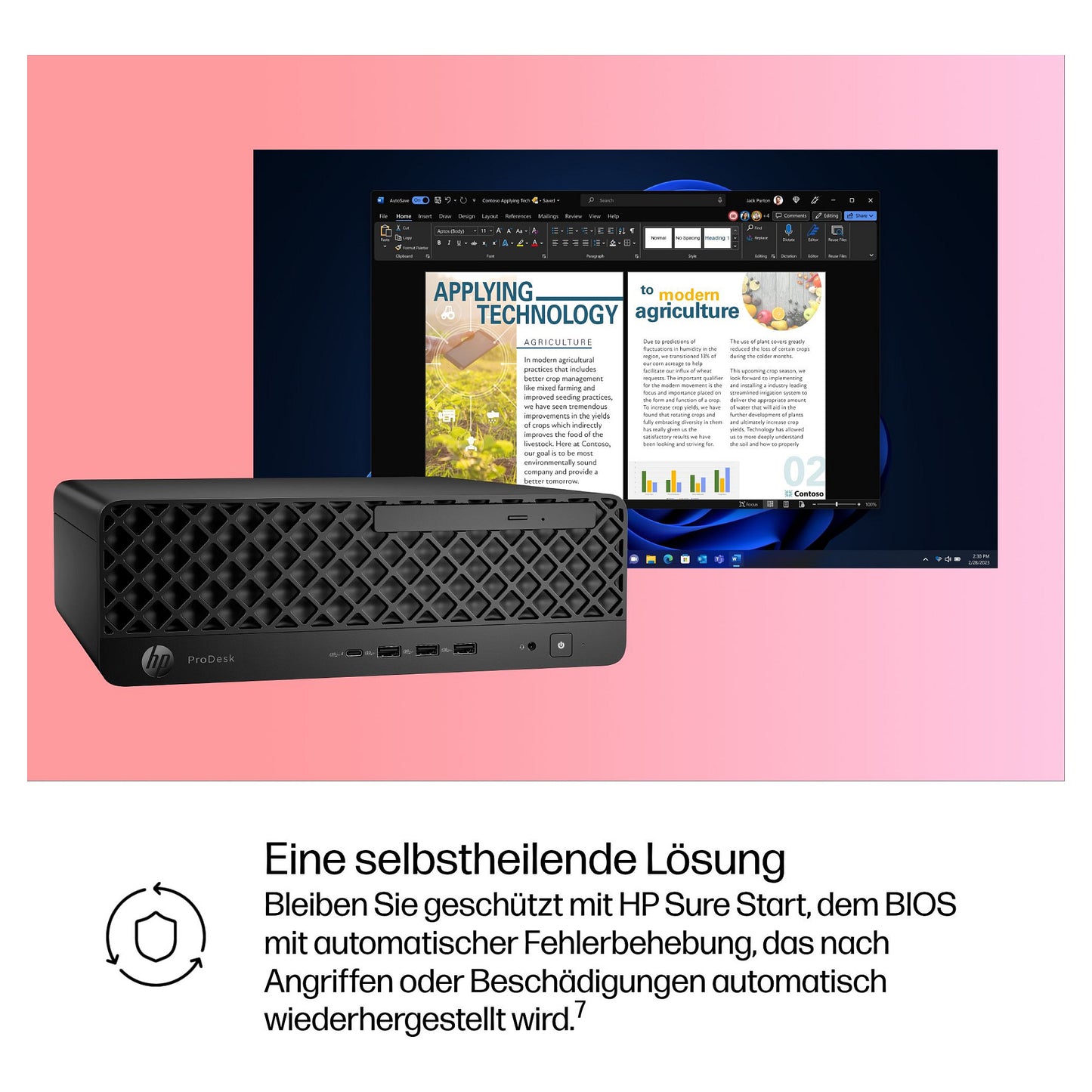 HP ProDesk 4 SFF G1i CU7-265/16GB/512GB/W11Pro