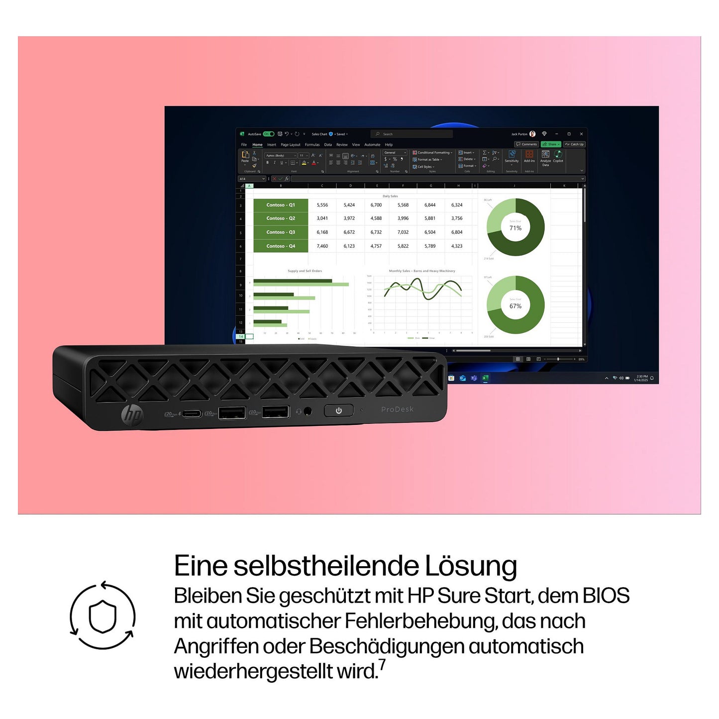 HP PRODESK 4 MINI G1I U5-235T