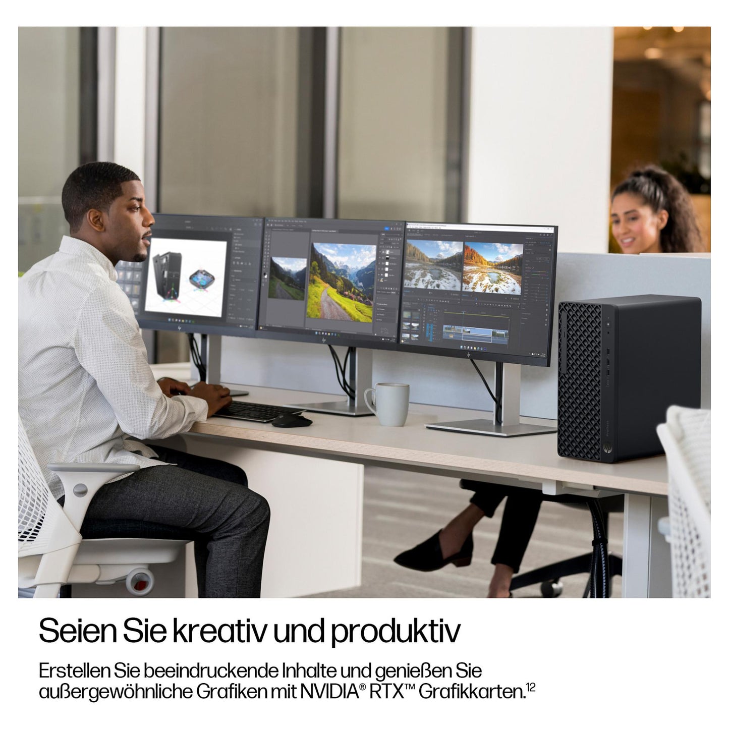HP ELITEDESK 8 TWR G1I CU9-285/64GB/1TBSSD/RTX3050/W11Pro WLAN