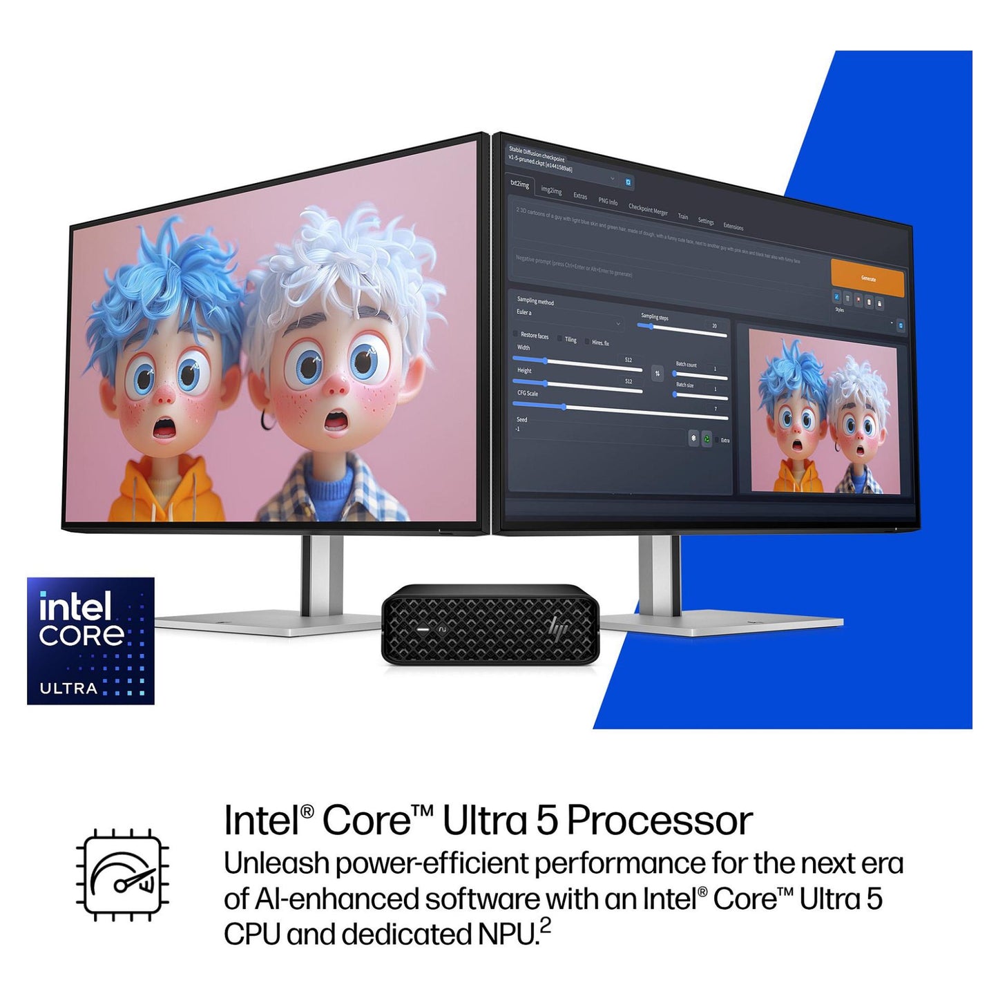 HP Z2 Mini G1i U5245 16GB/512 PC Germany - German localization