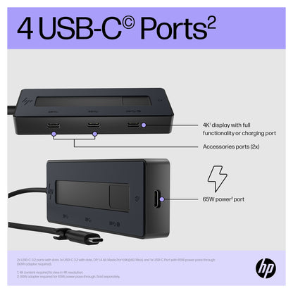 D HP 4K USB-C Multiport Hub (P)