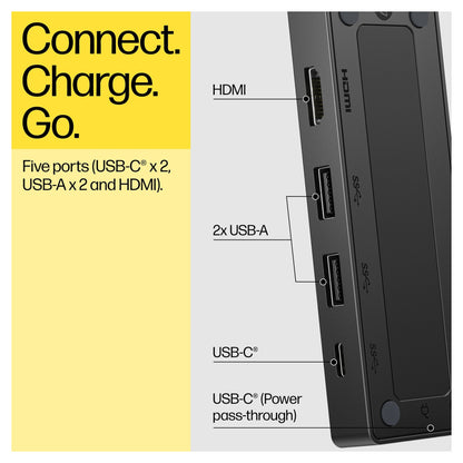 D HP USB C Travel Hub Dockingstation G3