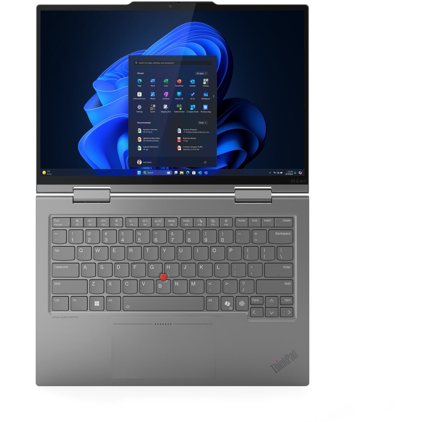 Lenovo X1 2in1 G10 14" Ultra7 258V 32/1TB 2.8K 5G W11P