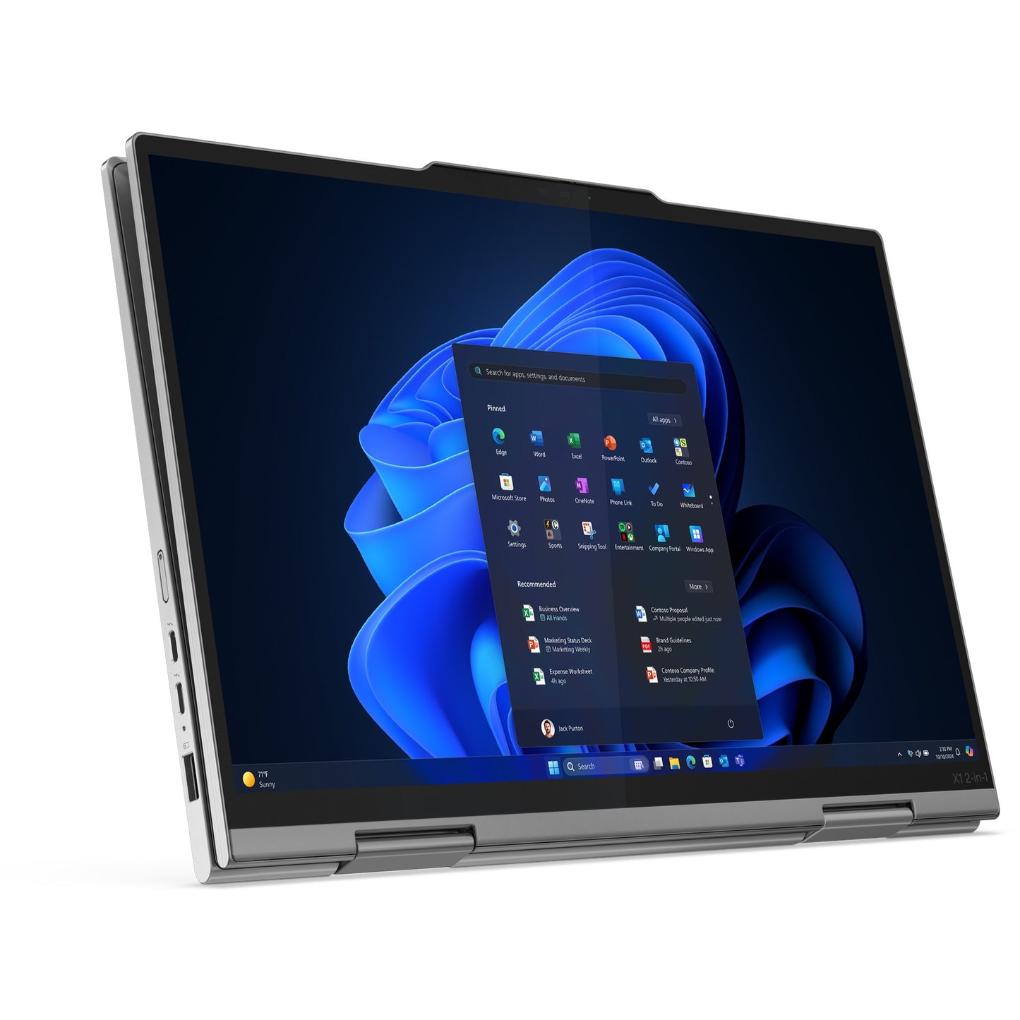 Lenovo X1 2in1 G10 14" Ultra7 258V 32/1TB 2.8K 5G W11P