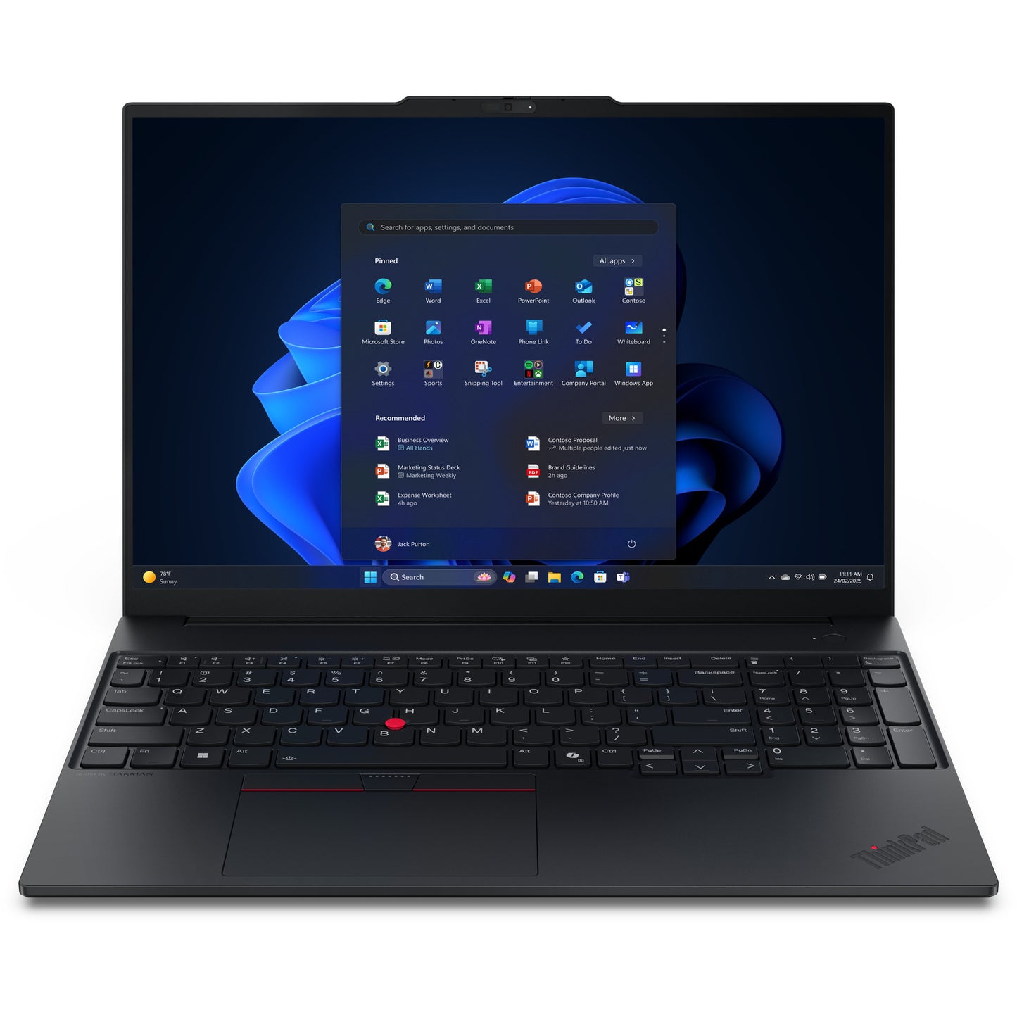 Lenovo ThinkPad E16 G3 16" Ultra5 225U 8/256 WUXGA W11P