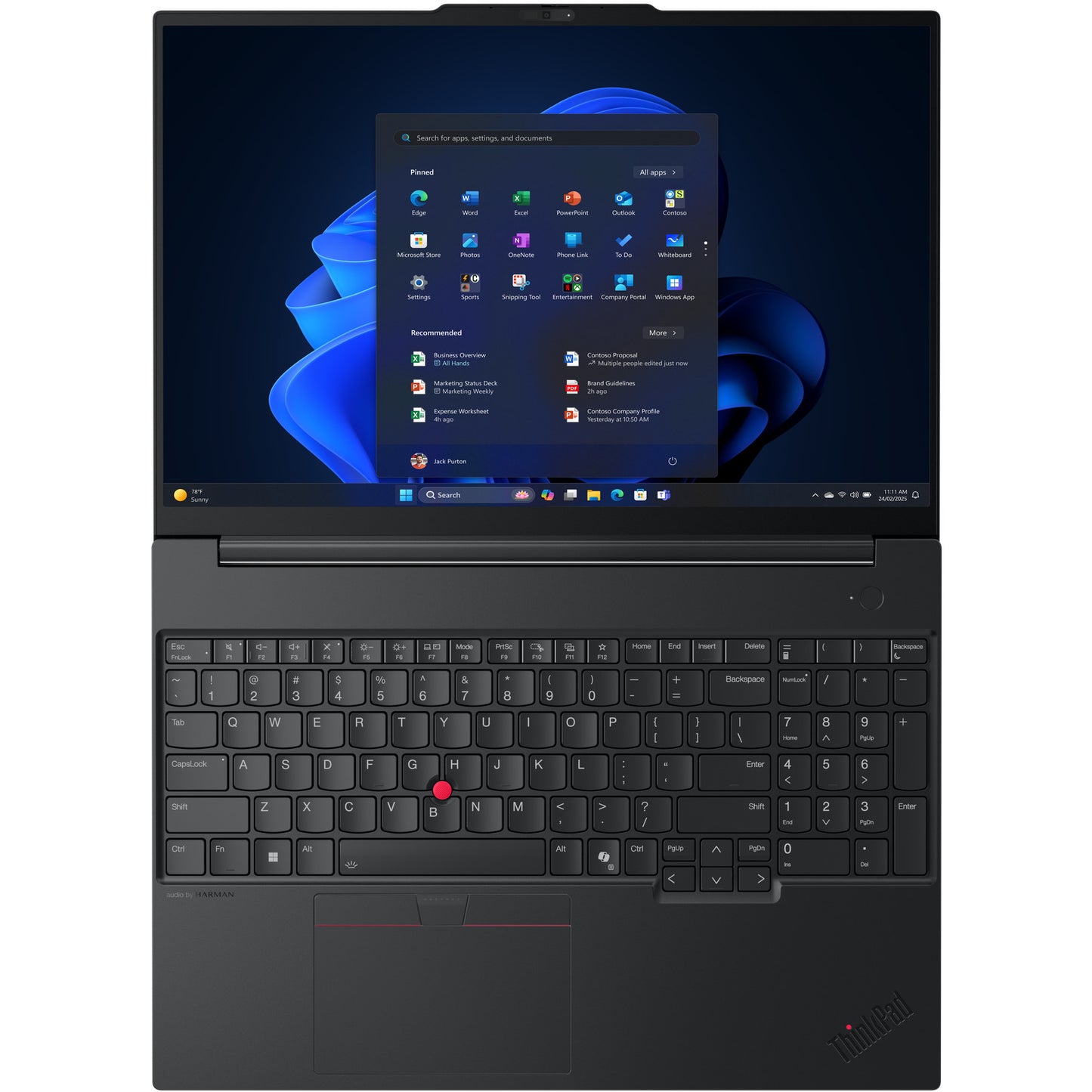 Lenovo ThinkPad E16 G3 16" Ultra7 255H 32/1TB WUXGA W11P