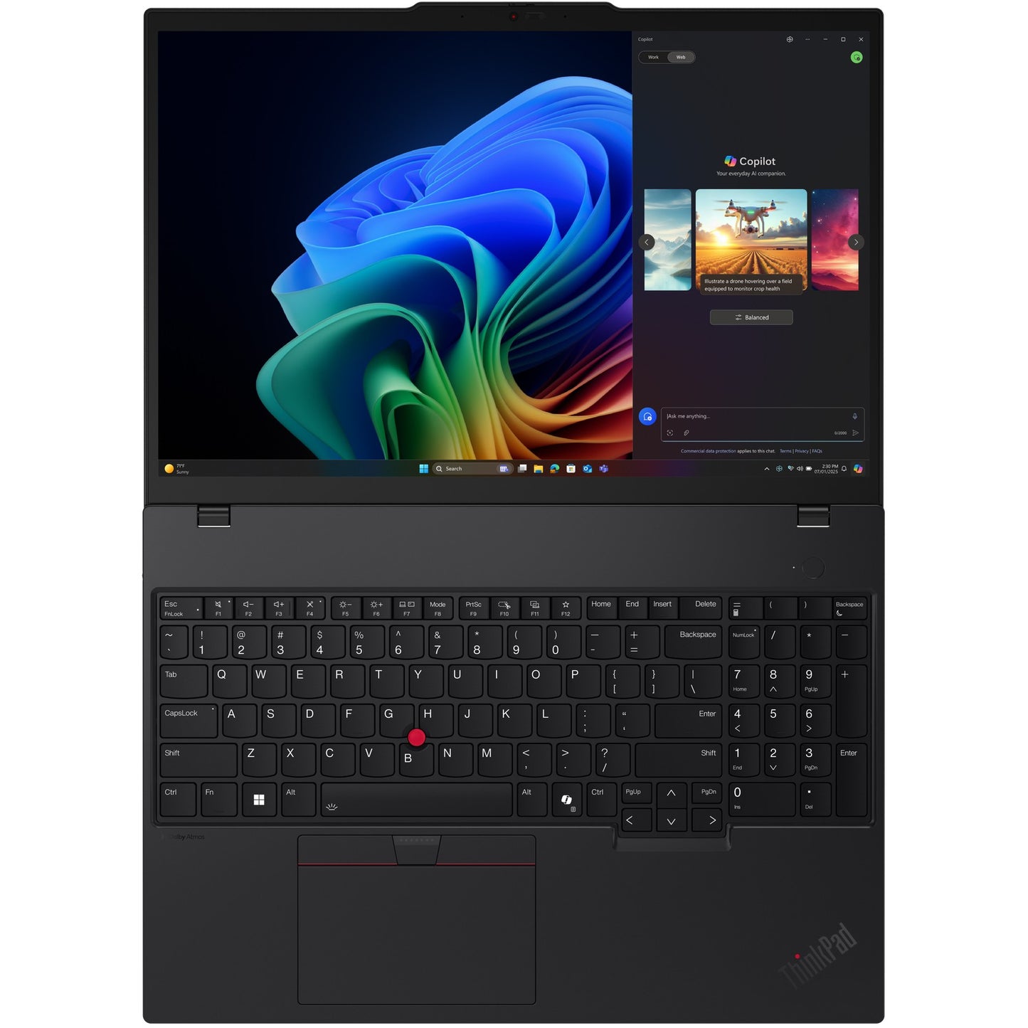 Lenovo ThinkPad T16 AMD G4 16" AI 7 350 32/1TB WUXGA W11P