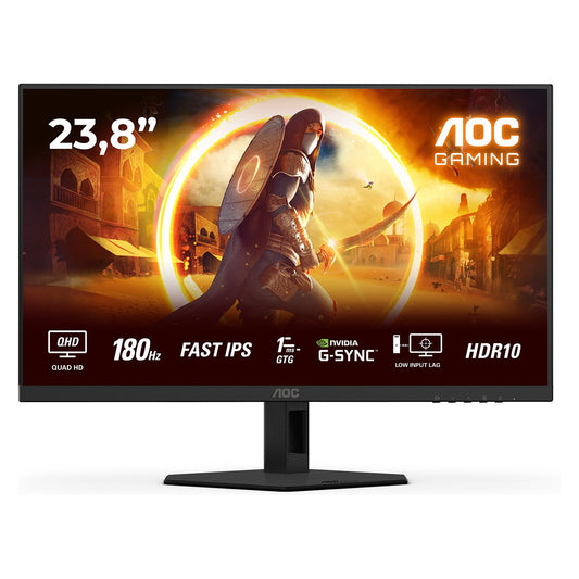 AOC 60.4cm (23.8") Q24G4RE 16:09 2xHDMI+DP IPS black-red
