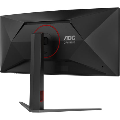 86cm/34" (3440x1440) AOC CU34G4 21:9 FastVA 0,5ms 180Hz HDMI DisplayPort Curved Freesync Premium HDR10 Black