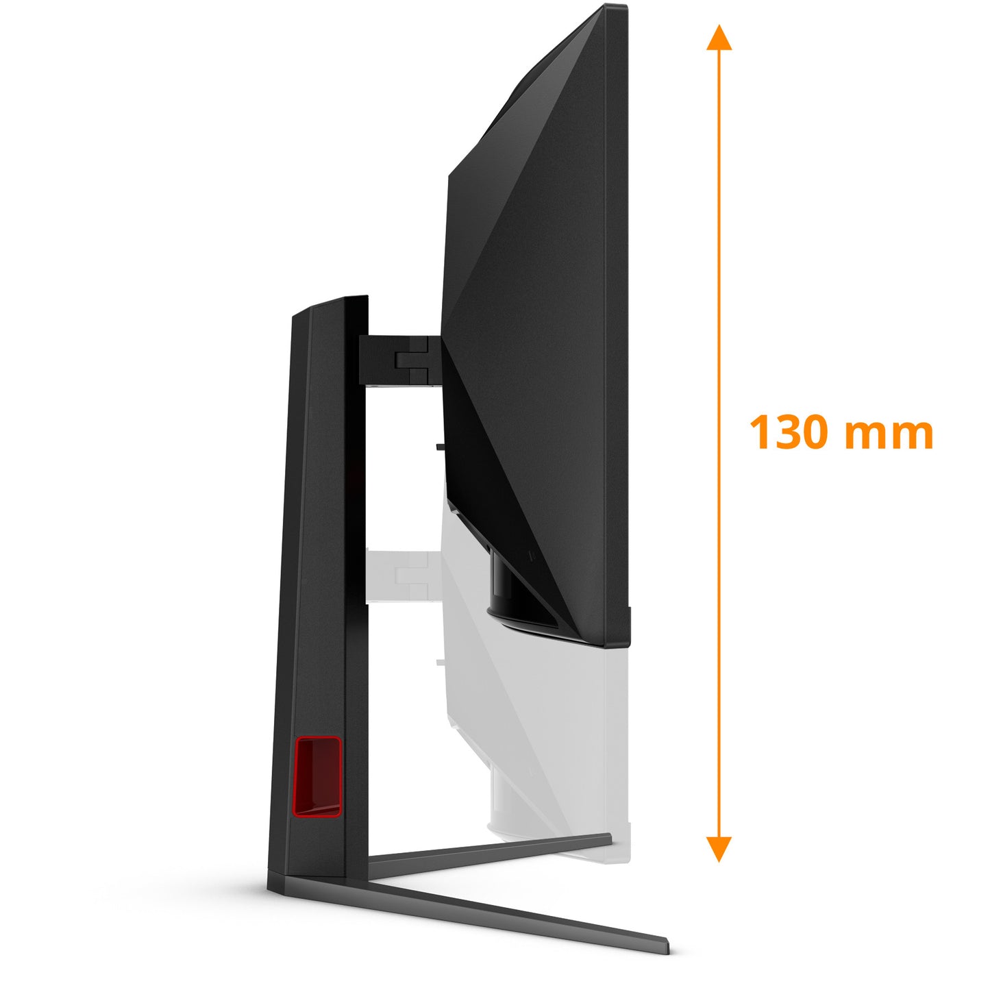 86cm/34" (3440x1440) AOC CU34G4 21:9 FastVA 0,5ms 180Hz HDMI DisplayPort Curved Freesync Premium HDR10 Black