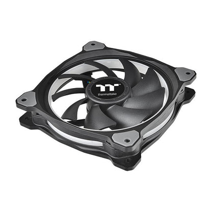 140mm Thermaltake Riing Plus 14 LED RGB Radiator Fan TT Premium Black 3 Pack