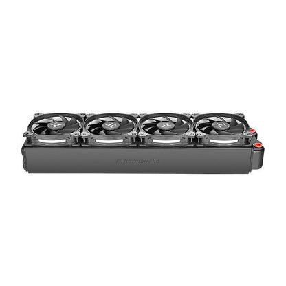 140mm Thermaltake Riing Plus 14 LED RGB Radiator Fan TT Premium Black 3 Pack