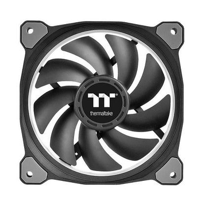 140mm Thermaltake Riing Plus 14 LED RGB Radiator Fan TT Premium Black 3 Pack
