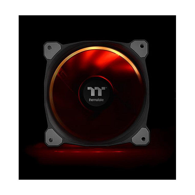 140mm Thermaltake Riing Plus 14 LED RGB Radiator Fan TT Premium Black 3 Pack