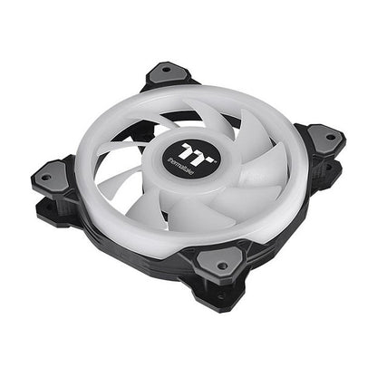 120mm Thermaltake Riing Quad 12 RGB Radiator Fan TT Premium Edition Black 3 Pack
