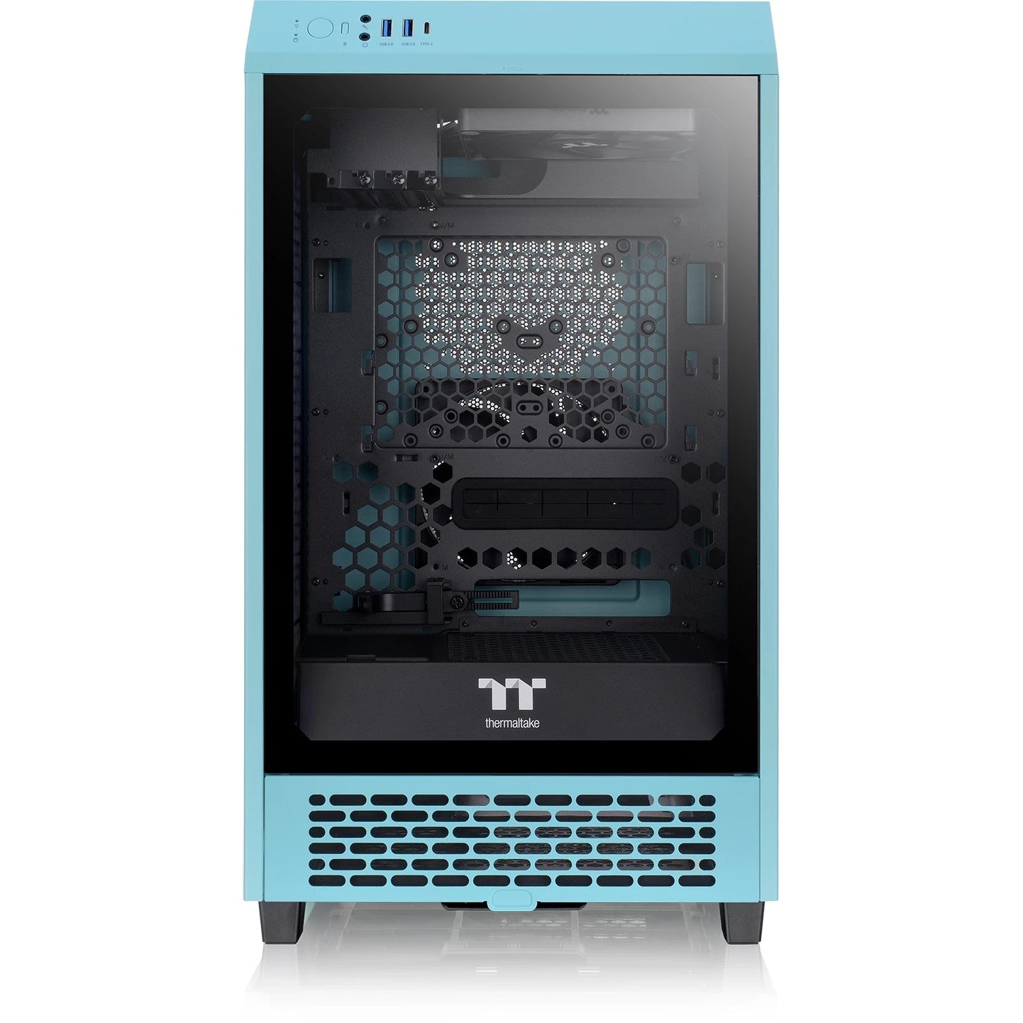 Mini Thermaltake The Tower 200 TG Turquoise