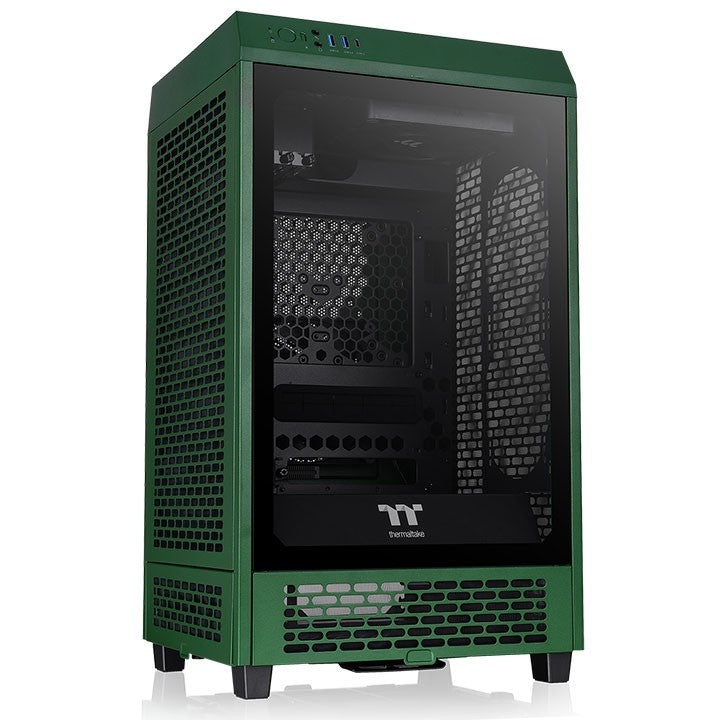Mini Thermaltake The Tower 200 TG Dark Green