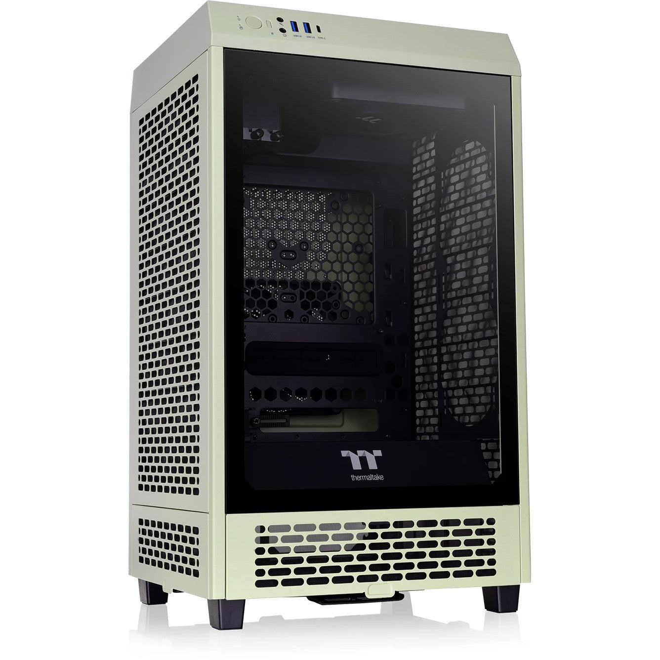 Mini Thermaltake The Tower 200 TG Green