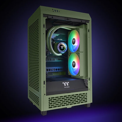 K Wasserkühlung Thermaltake TH280 V2 ARGB Sync All-In-One Liquid Cooler Matcha Green