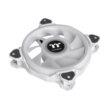 120mm Thermaltake Riing Quad 12 RGB Radiator Fan TT Premium Edition 3 Pack White