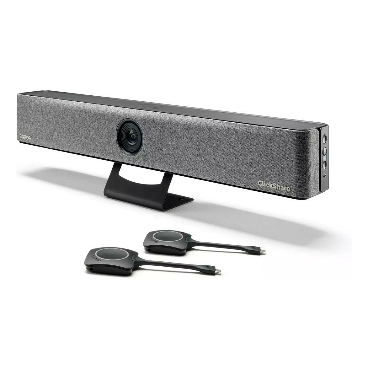 Barco ClickShare Bar Pro mit 2 Buttons 4K fuer kleine und mittlelgrosse Raeume