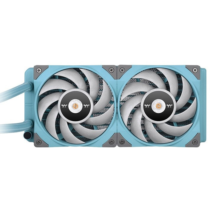 K Thermaltake TOUGHLIQUID 240 ARGB Sync All-In-One Liquid Cooler Turquoise 240mm