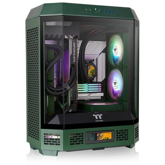 Thermaltake The Tower 600 TG Racing Green