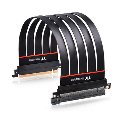 Thermaltake PCIe Extender Kabel 4.0 16x 30cm (schwarz)