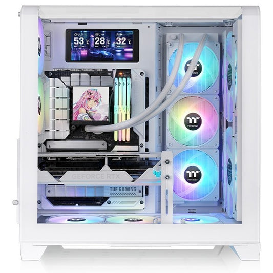 Midi Thermaltake View 390 Air Snow White
