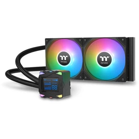 K Wasserkühlung LA240-S ARGB Sync All-In-One Liquid Cooler System Black