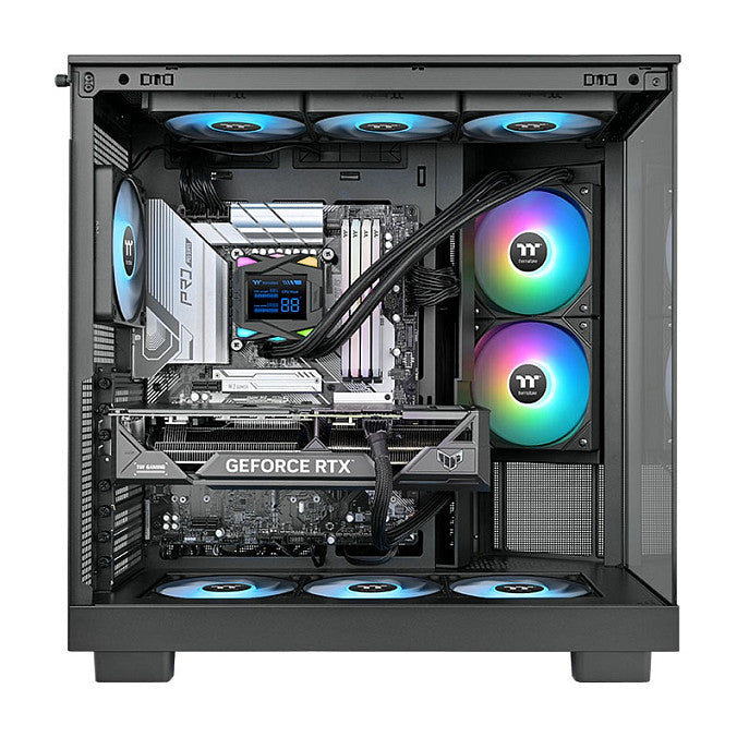 K Thermaltake Wasserkühlung LA240-S ARGB Sync All-In-One Liquid Cooler System Black