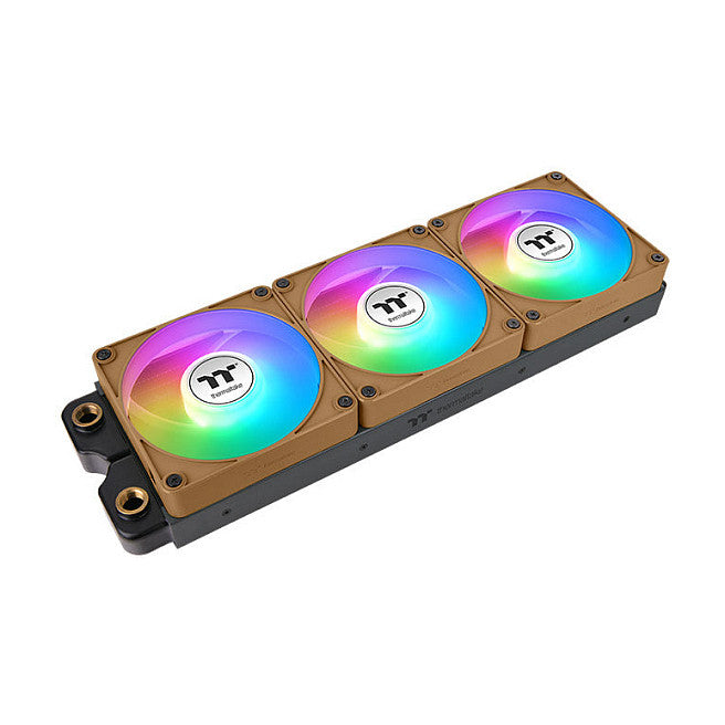 140mm Thermaltake CT140 EX Reverse ARGB Sync PC Cooling Fan Gravel Sand 3 Pack