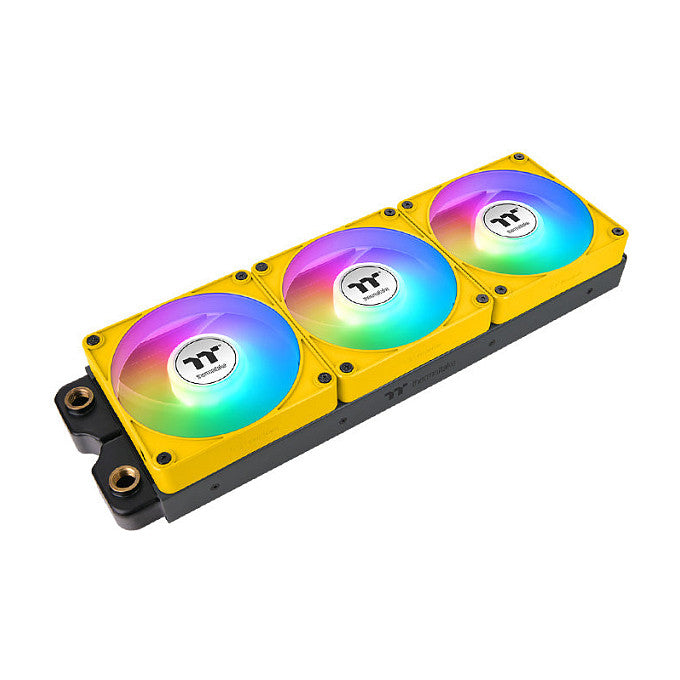 120mm Thermaltake CT120 EX ARGB Sync PC Cooling Fan Bumblebee 3 Pack