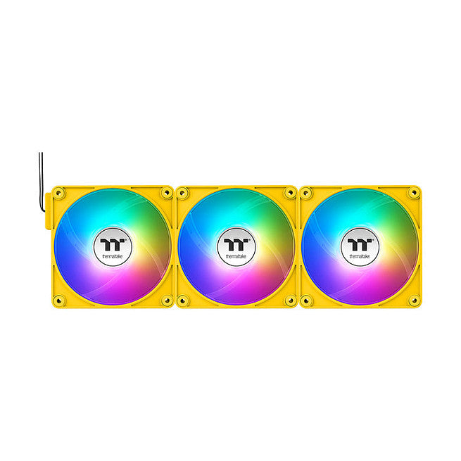 140mmThermaltake CT140 EX ARGB Sync PC Cooling Fan Bumblebee 3 Pack