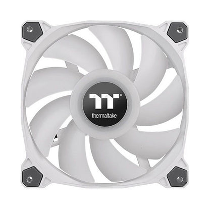 140mm Thermaltake Pure Duo 14 ARGB Sync Radiator Fan 2 Pack White Fan