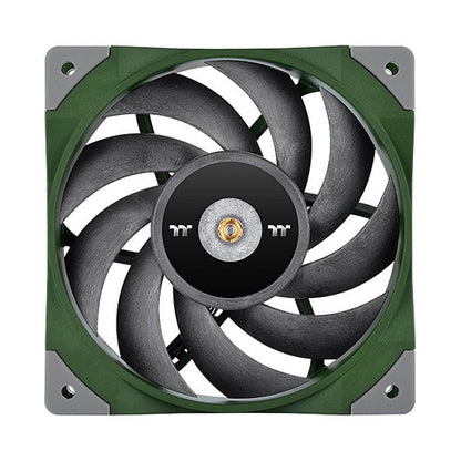 120mm Thermaltake TOUGHFAN 12 Radiator Fan 1Pack Racing Green