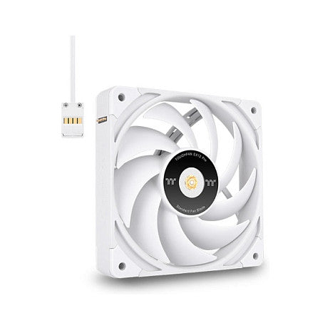 120mm Thermaltake TOUGHFAN EX12 Pro PC Cooling Fan White - Swappable Edition 3 Pack
