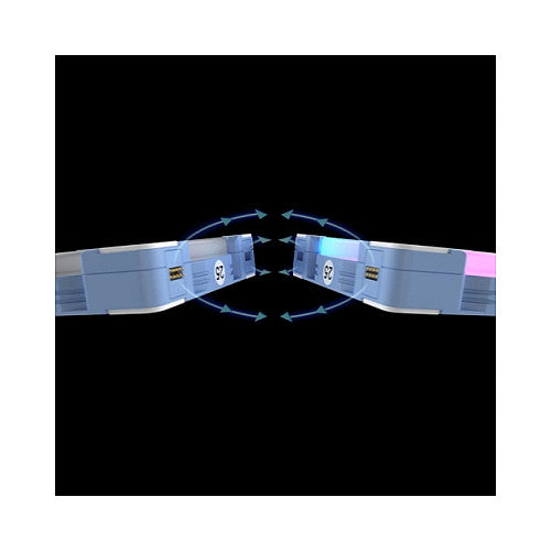 140mm Thermaltake SWAFAN EX14 ARGB PC Cooling Fan Hydrangea Blue TT Premium Edition 3 Fan Pack