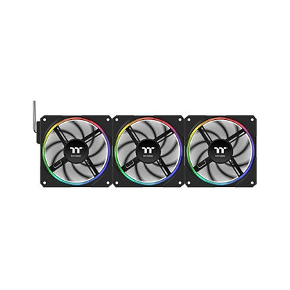 120mm Thermaltake TS120 EX RGB 3Pack Fan Balck