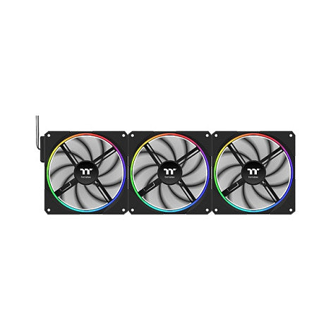 140mm Thermaltake TS140 EX RGB 3Pack Fan Balck